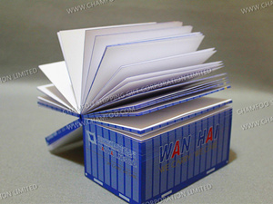 WAN HAI Container Memo|Paper Cube|Container Note