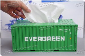 1:25 EVERGREEN Tissue Container|Tissue Box
