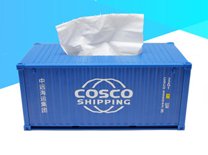 NEW 1:25 COSCO SHIPPING Tissue Container|Tissue Box